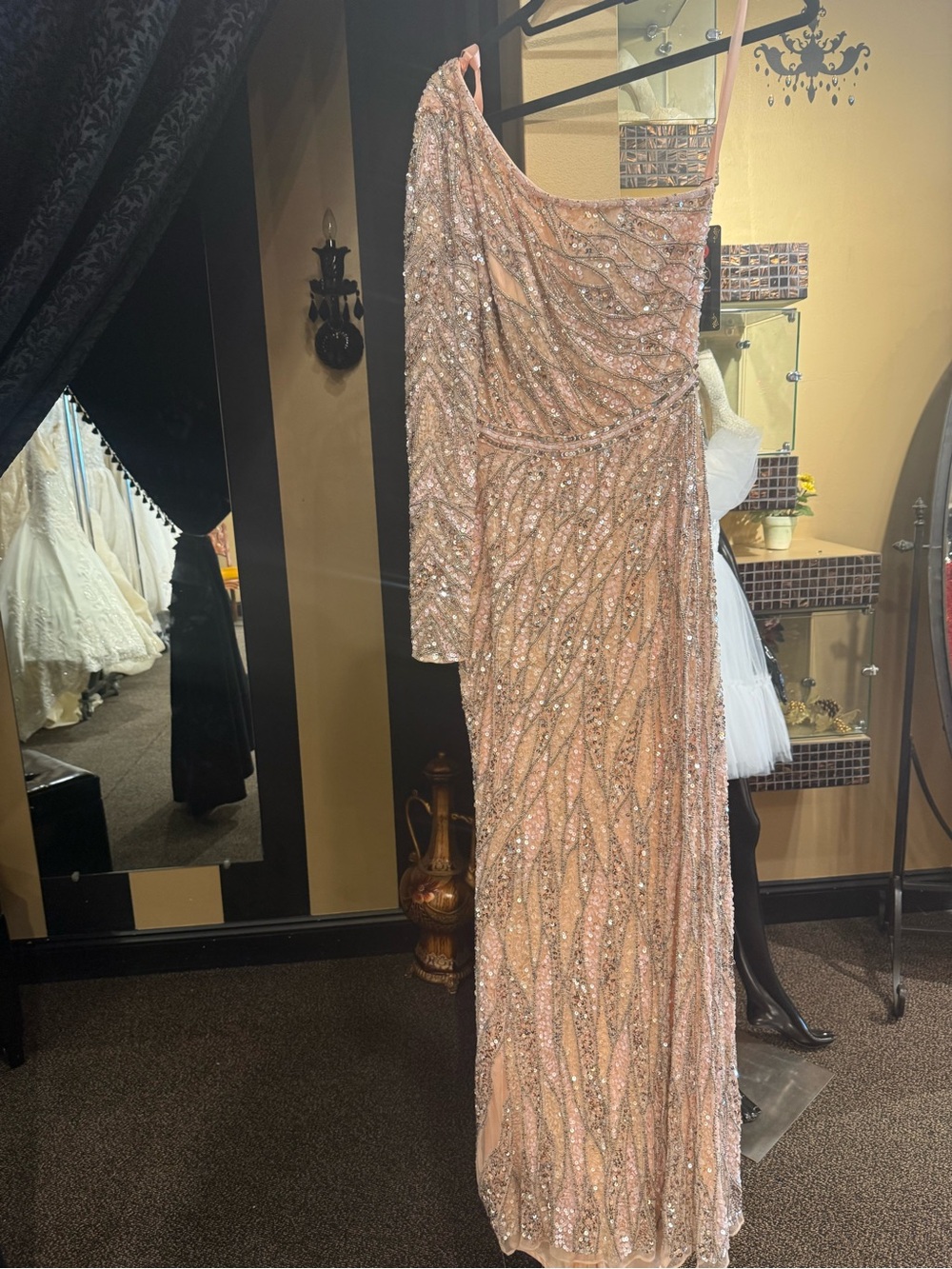 Bridal wedding guest dress